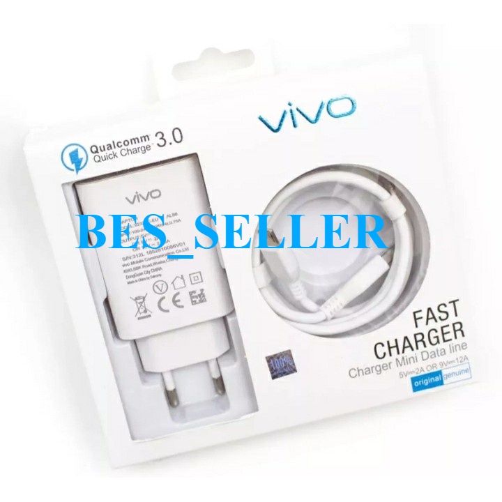 Original oem Charger VIVO MICRO USB Y55 / Y55S / Y55A / Y55L / MODEL V2323A EU ORIGINAL ASLI  100% Carger Casan