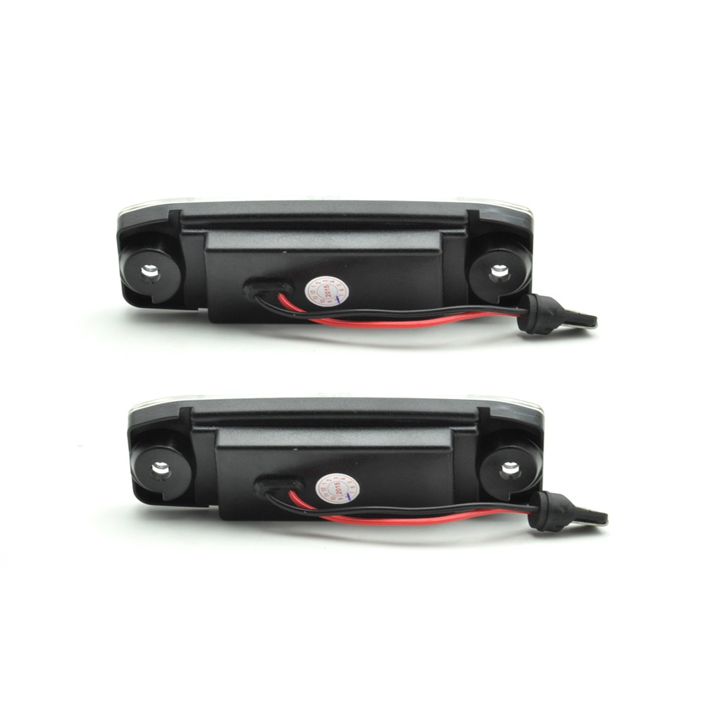 2pcs Lampu Plat Nomor Plat LED Putih Kecerahan Tinggi Lampu Untuk Kia Sportage 2011-2016 Untuk Hyundai Tucson 2005-2009