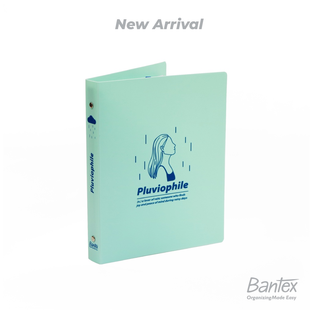 

Bantex Binder Trendy A5 20 Ring Motif Trendy PLUVIOPHILE
