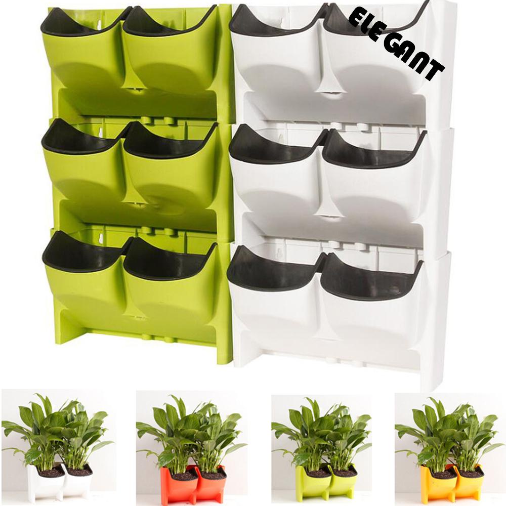 [Elegan] Pot Bunga Vertical Garden Dekorasi Rumah Planter