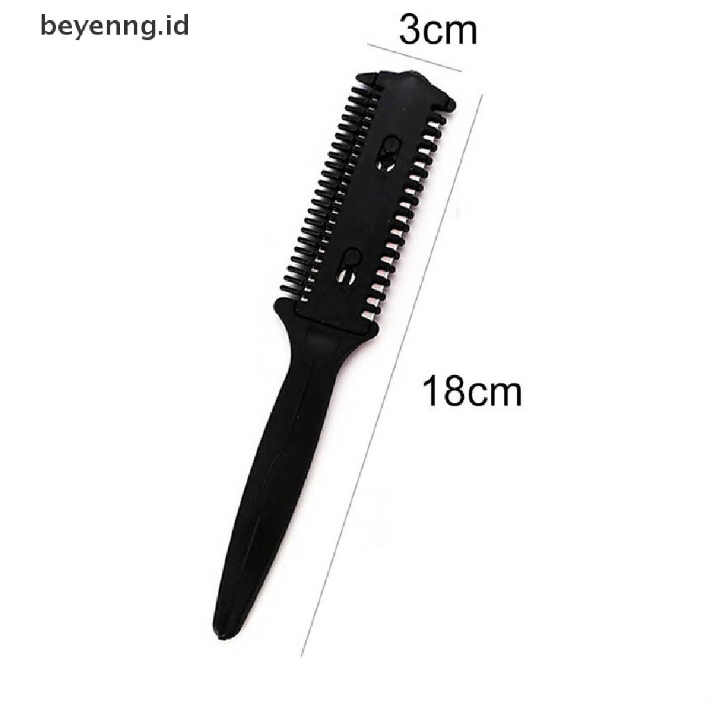 Beyen Alat Penata Rambut barber Gunting Potong Rambut styling razor magic blade comb ID