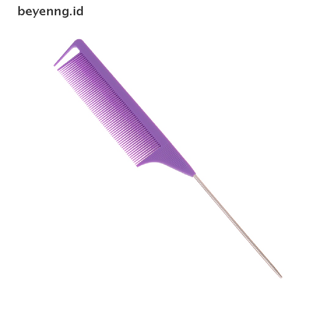 Beyen 4Pcs/set Kepang Alat Loop Elastis Rambut Pita Ekor Sisir Pin Logam Mengepang Sisir ID