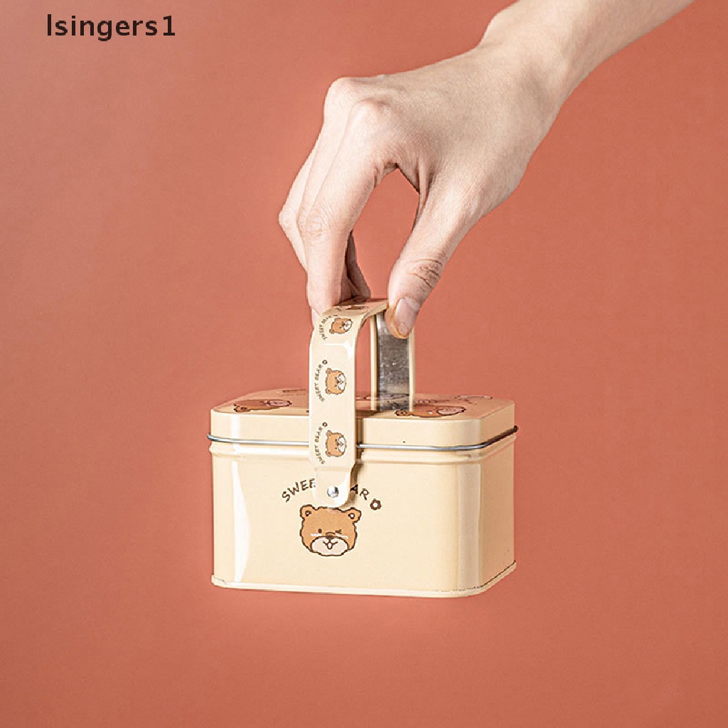 [lsingers1] Kartun Candy Box Koper Serba Serbi Perhiasan Organizer Penyimpanan Dapat Home Decor Wadah Butik
