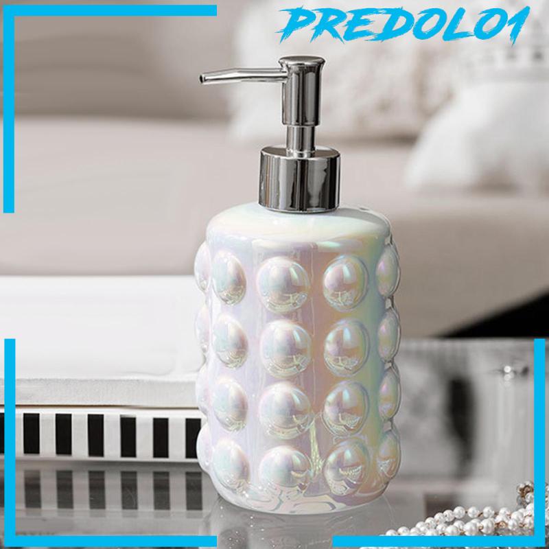 [Predolo1] Dispenser Sabun Cuci Tangan Cair Keramik 350ml Modern Dan Praktis Dengan Pompa Dorong