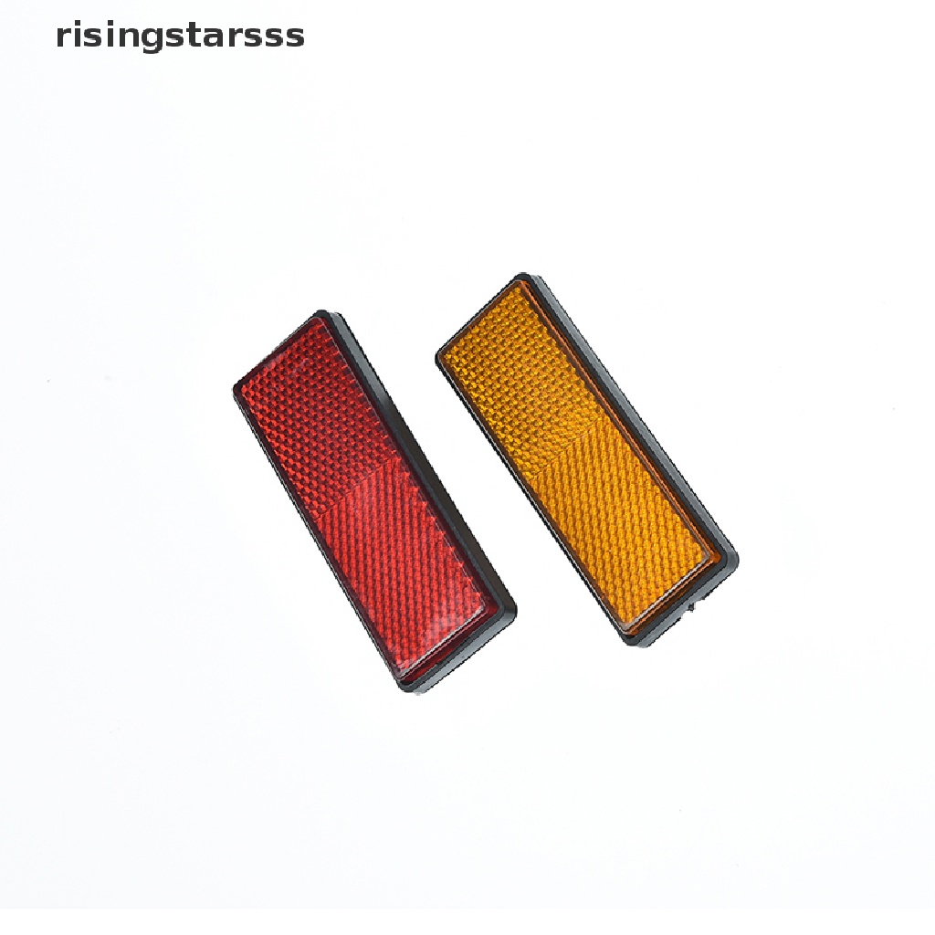 Rsid Span-new Plastik Sepeda bicycle tail safety warning lamp cycling bike Cahaya Reflektor Belakang Reflektor Sepeda Lampu Belakang Sepeda Lampu Dengan Sekrup Safety Light Cycling Sepeda Ekor Li