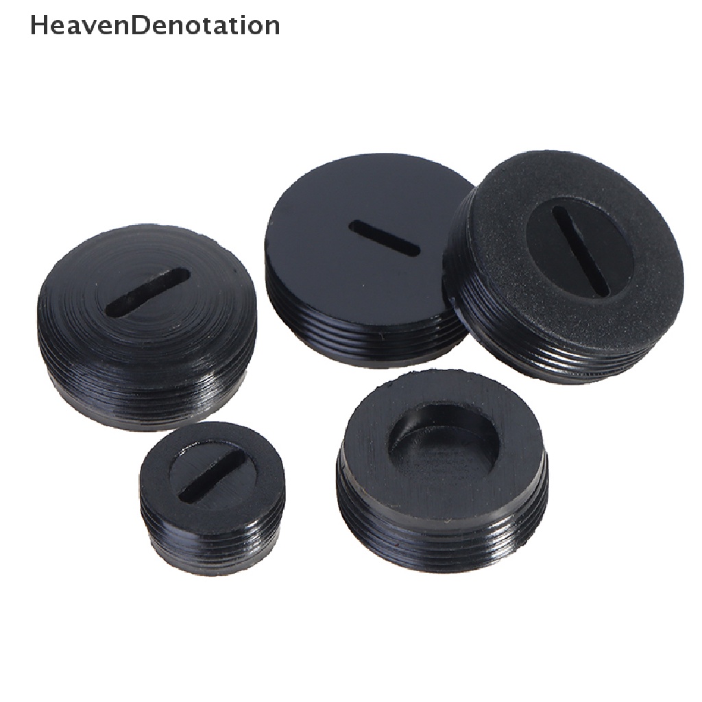 [HeavenDenotation] Sekrup Plastik Hitam Carbon Brush Holder Caps Case Dia 12mm/13mm/14mm/15mm/16mm HDV