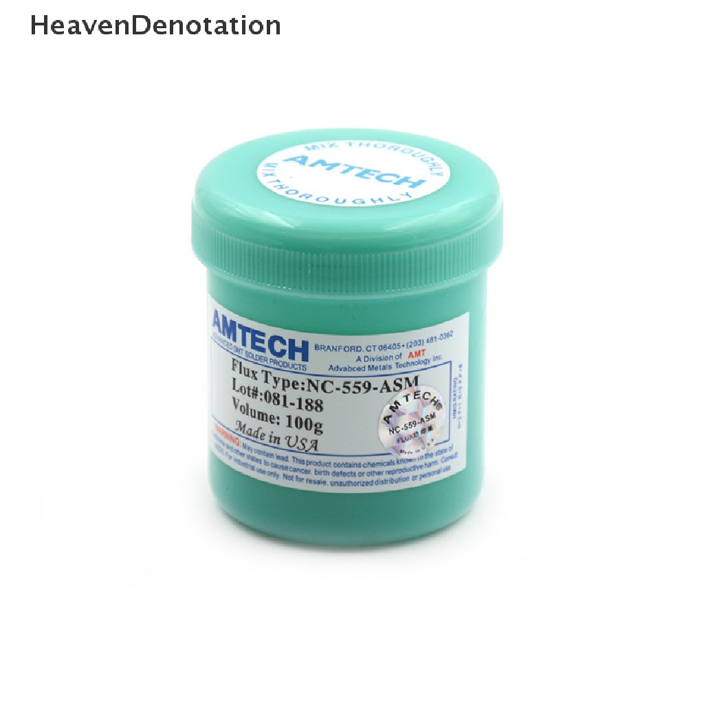 [HeavenDenotation] 100g NC-559-ASM Pasta Solder Flux Cream SMT PCB IC Soldering Flux HDV