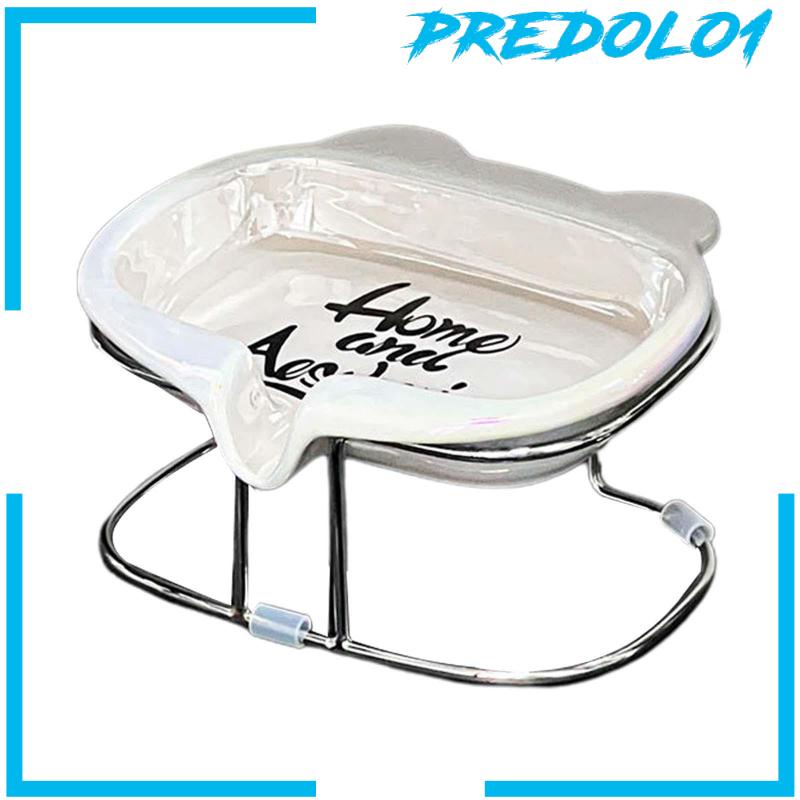 [Predolo1] Tempat Sabun Dengan Saluran Air Luxury Keep Soap Dry Soap Saver Wadah Untuk Rumah Tangga