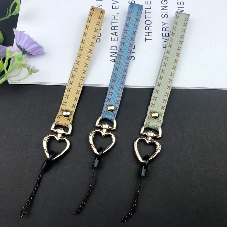 Bohemian Ponsel Tali Gantungan Kunci Lanyard Untuk Kunci USB ID Card Badge Holder Keycord Kalung Pita Aksesoris Pendek