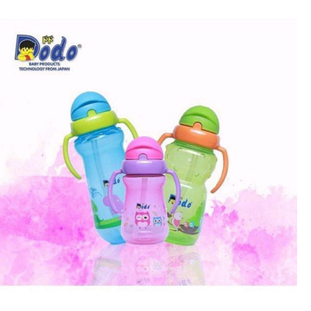 Dodo Bottle Sport Handle Cup Botol Minum | Botol Minum Sedotan Bayi | Training Cup Anak DODO