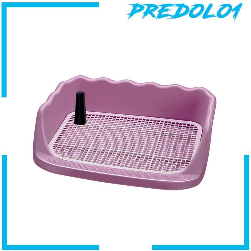 [Predolo1] Dog Potty Tray Puppy Training Tray Menjaga Cakar Dan Lantai Bersih Pee Pad Holder