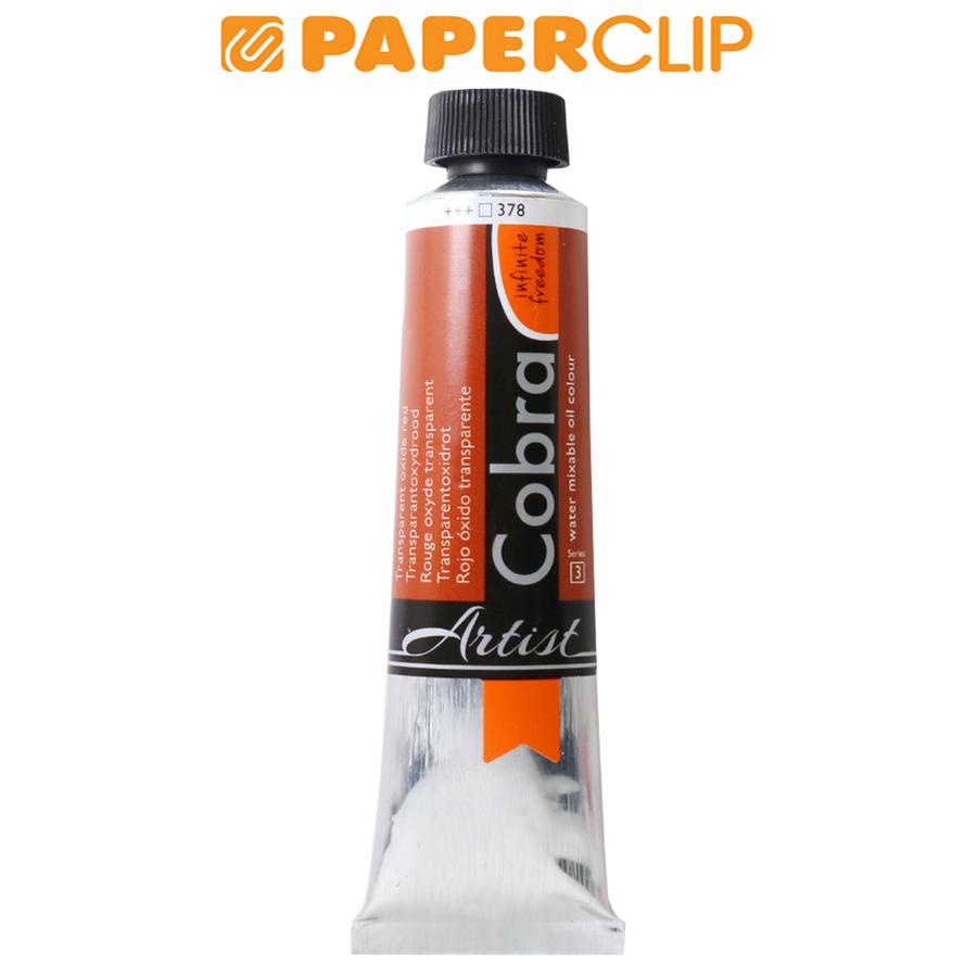 

CAT MINYAK / OIL COLOR COBRA ARTIST 40ML S3 21053780 TRANSPARENT OXIDE RED