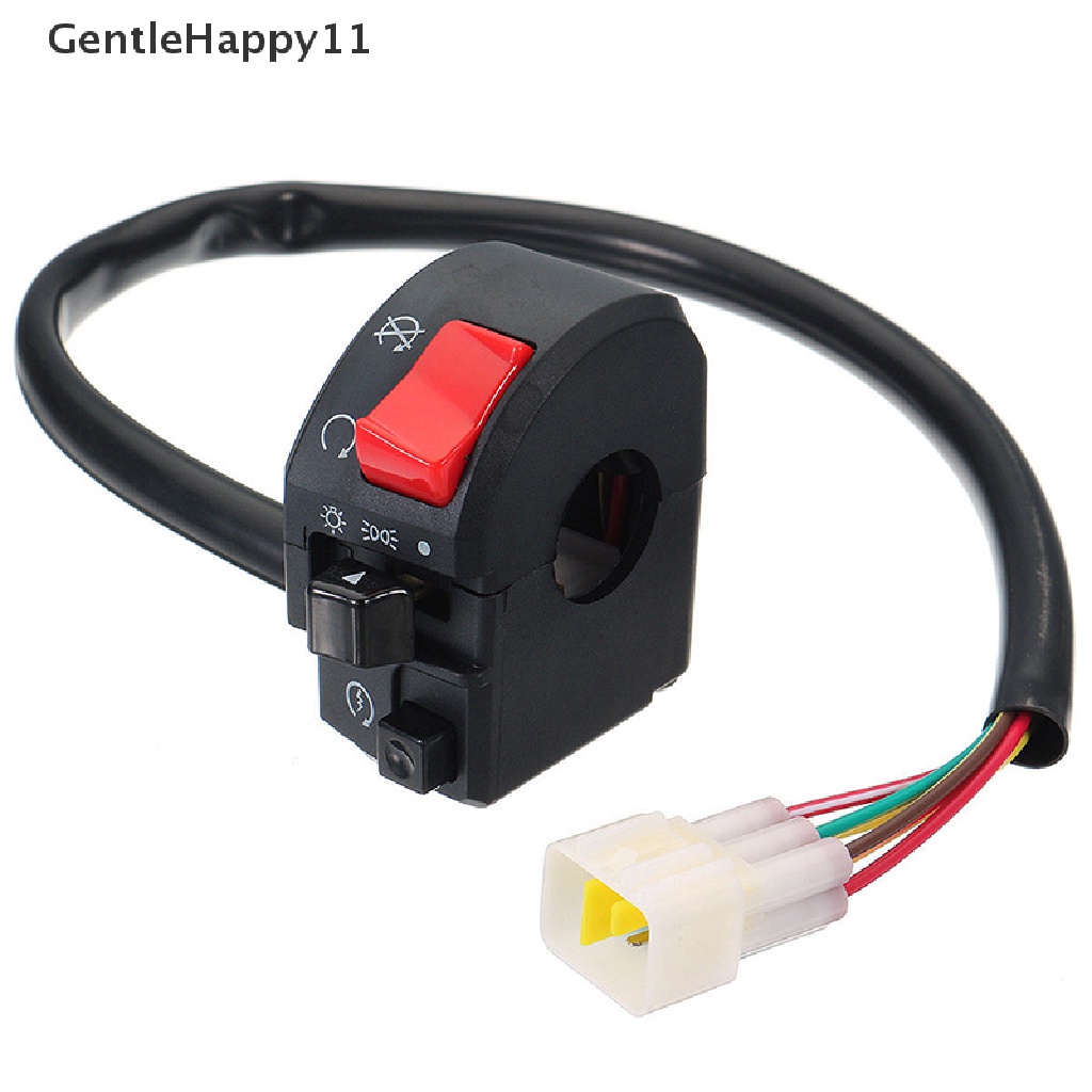 Gentlehappy Tombol Klakson Motor7Per8 &quot;Lampu Kabut Sein Start Stang Control Switch  Id