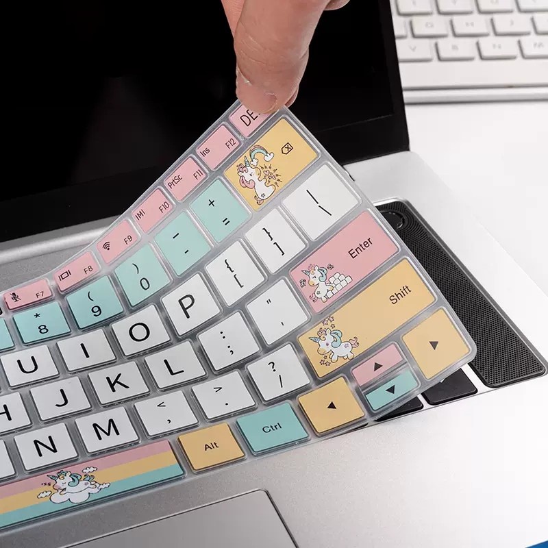 Cover Keyboard Silikon Desain Stylish Keypad Film Pelindung Kulit Untuk Lenovo/HP