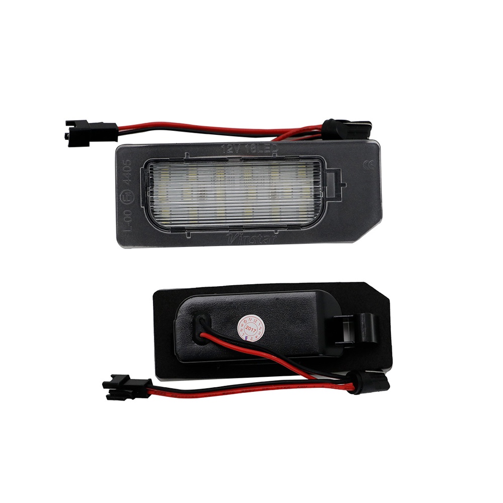 2pcs Lampu Plat Nomor Plat LED Putih Lampu Untuk Mitsubishi ASX 2011-2020