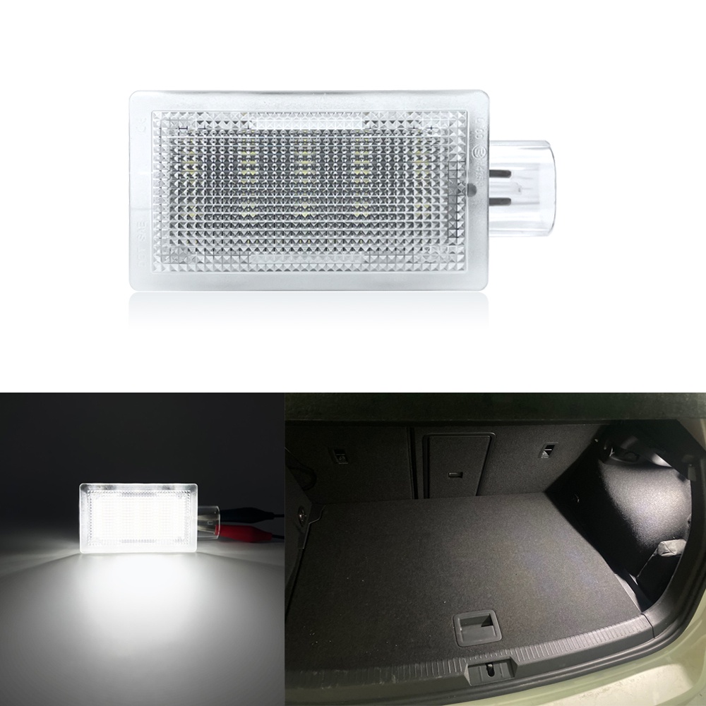 1pc Lampu LED Untuk Ford Mustang Crown Victoria Edge Error Free White LED Luggage Trunk Lights Lampu Kompartemen Koper