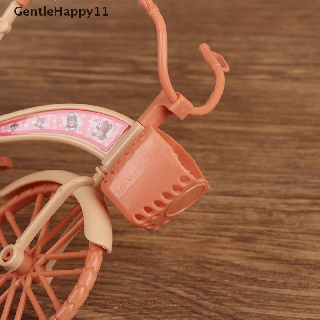 Gentlehappy 1Pcs 1: 12rumah Boneka Miniatur Sepeda Model Pemandangan Boneka DIY Dekorasi Aksesoris id