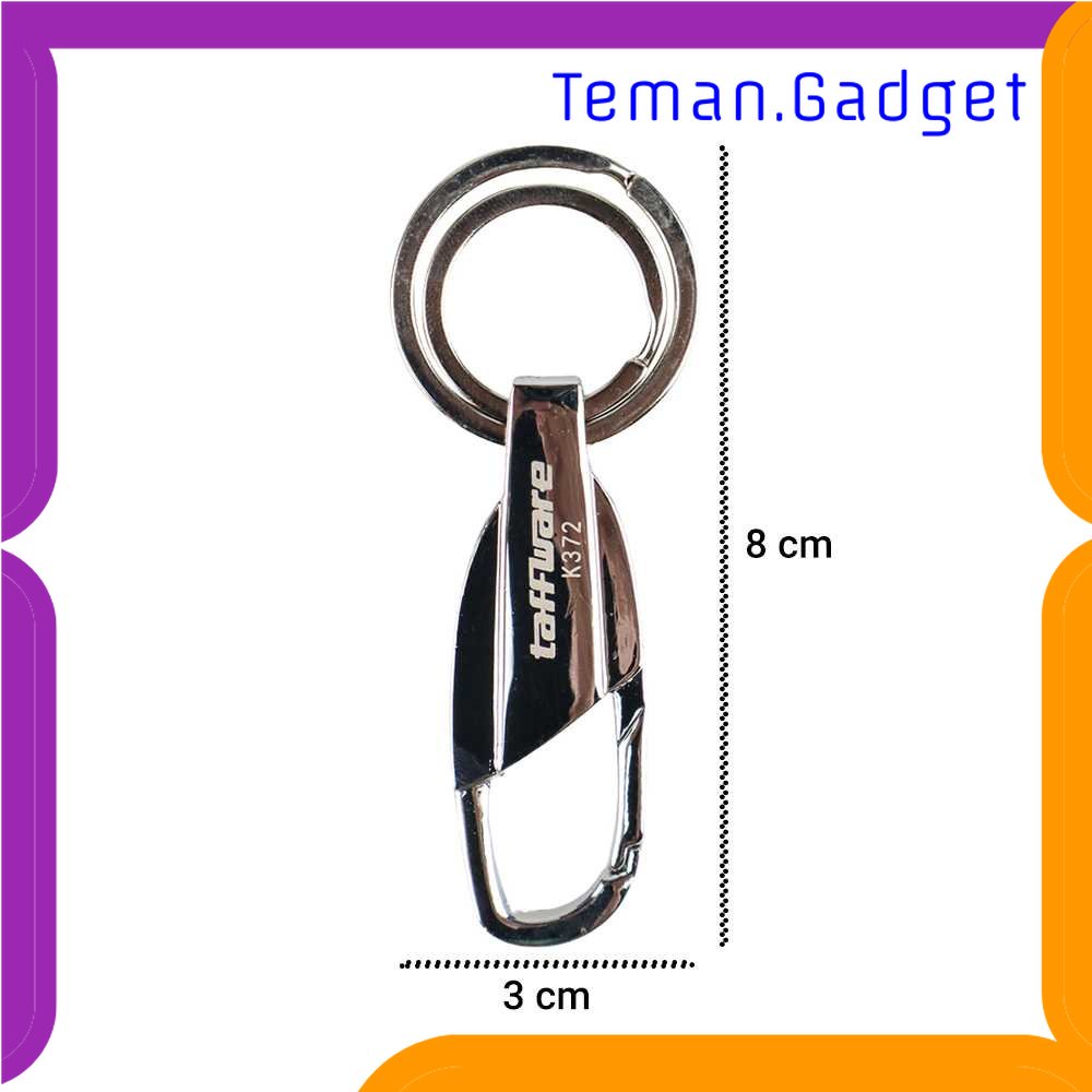 TG - OLR Taffware Gantungan Kunci Carabiner Keychain Stainless Steel - K372