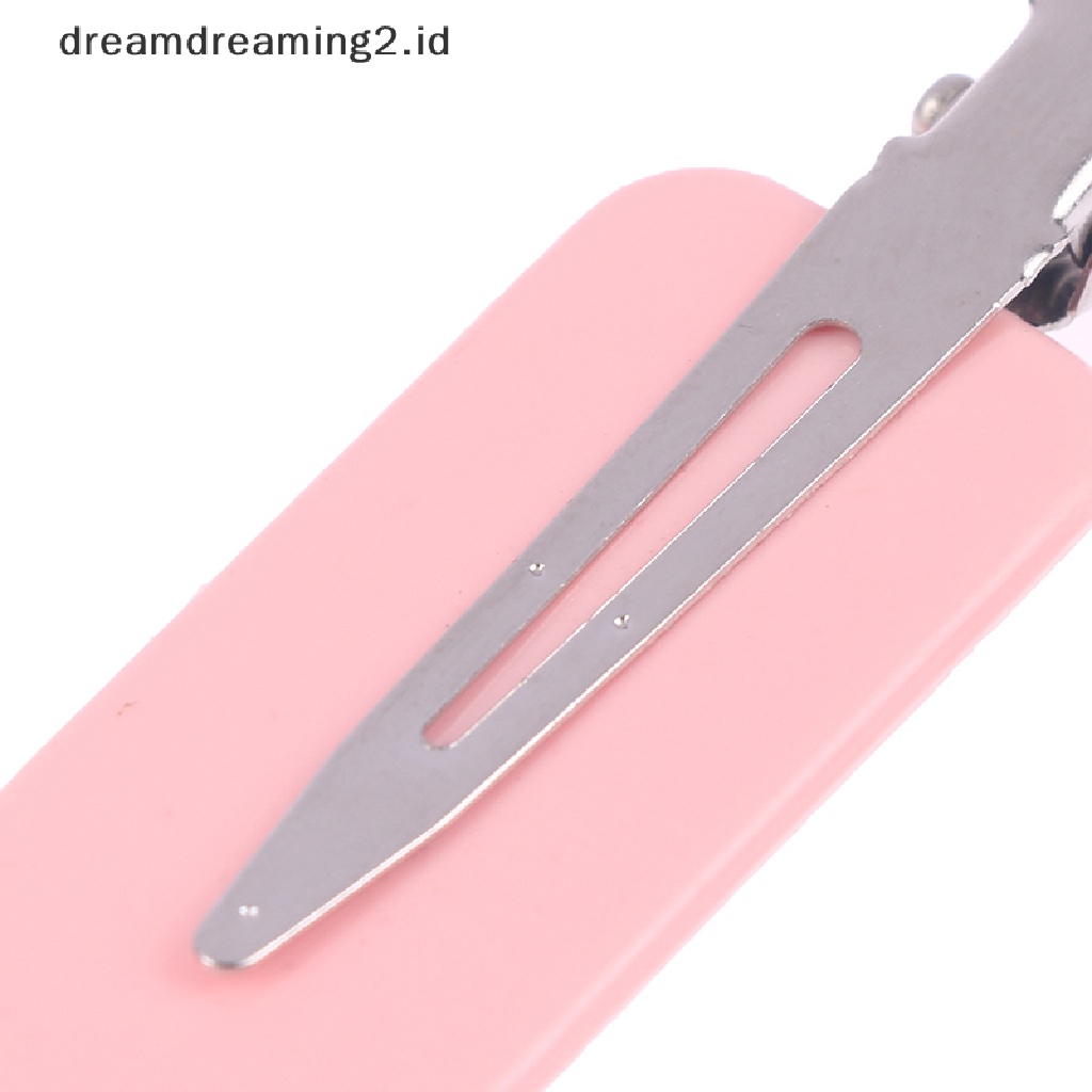 (dream) 10pcs/set Tanpa Tekuk Seamless Jepit Rambut Makeup Clip Cuci Aksesoris Wajah//