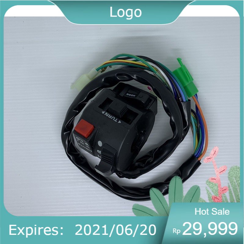 MPM Saklar Lampu Holder Honda LH Kiri Supra Fit & Supra Holder Tombol Lampu Dim Sen Fit Lama Old Krs