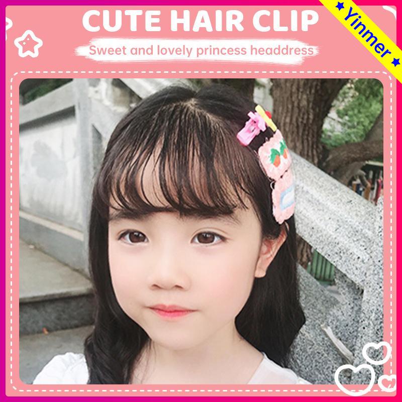 COD✨ Aksesori rambut anak-anak Kartu rambut kelinci Hiasan kepala putri kecil yang manis-Yinmer