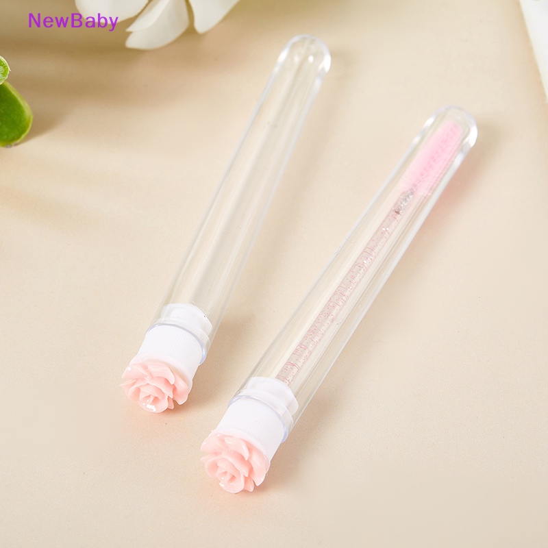 Newbaby 5PCS Elash Extension Alat Sikat Alis Bulu Mata Maskara Wands Tube Reusable ID