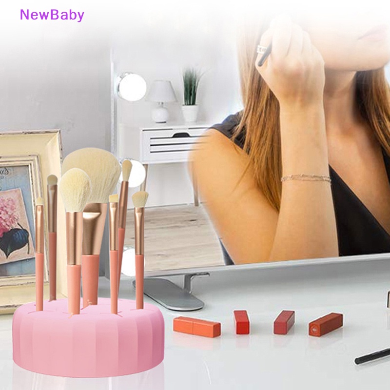 Newbaby Silicone Makeup Brush Cleaner Pad Alat Alas Pembersih Papan Scrubber Cuci ID