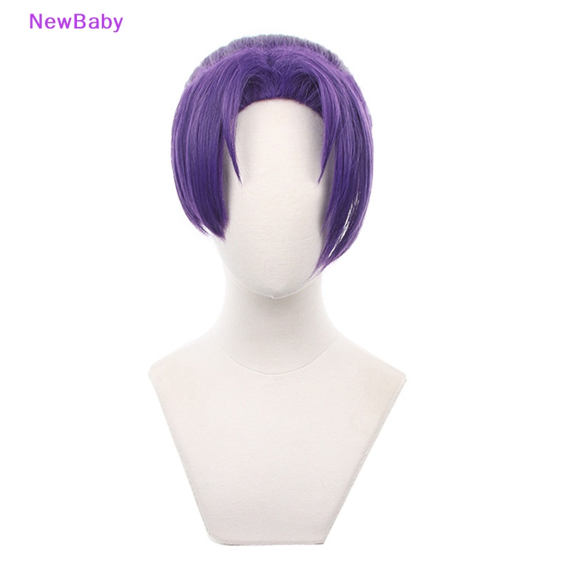 Newbaby Anime Blue Lock Mikage Reo Cosplay Wig Team V No.9 Pemain Bola Seishiro Nagi ID