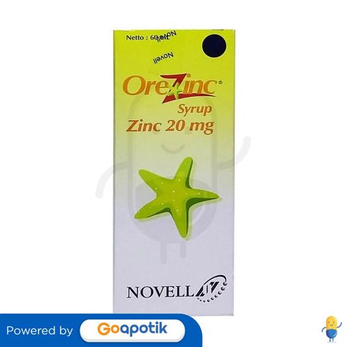 Orezinc Sirup 60 Ml