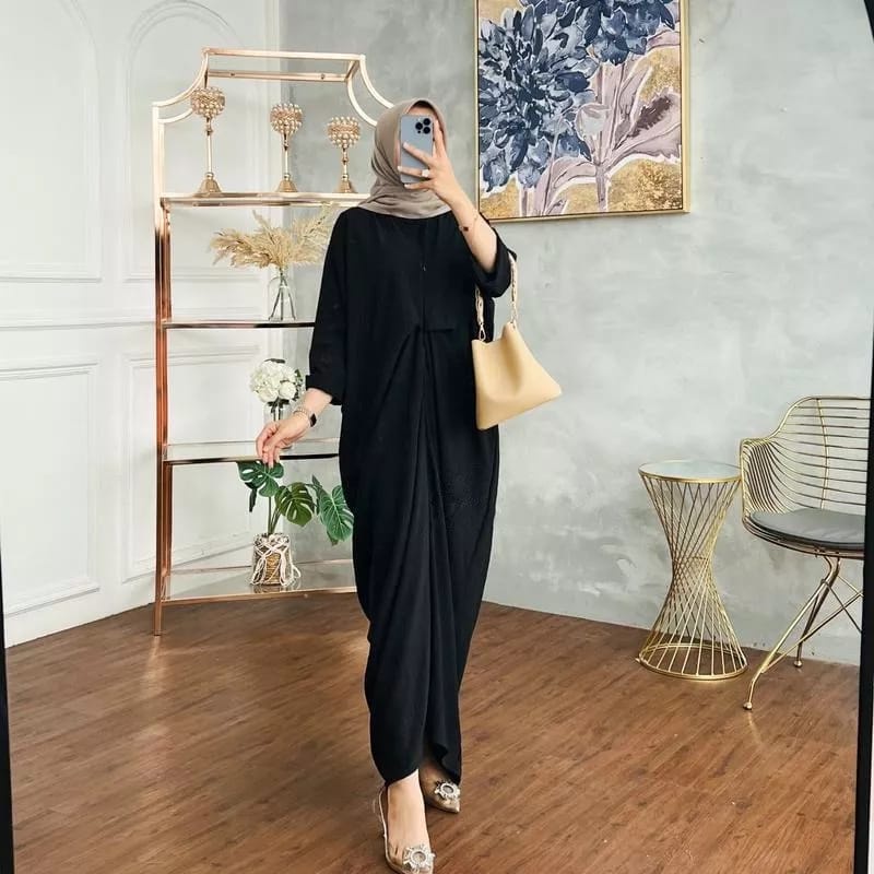 KAFTAN CRINKLE JUMBO | GAMIS CRINKLE AIR FLOW | KAFTAN CRINKLE AIR FLOW SAHARI