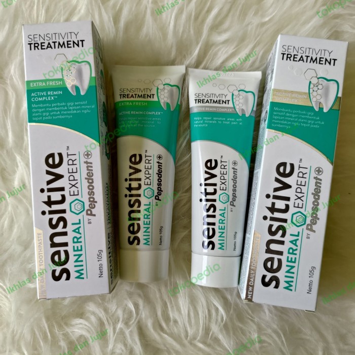 Pepsodent Sensitive Mineral Expert 105 Gr Sensitivity Treatment - Normal