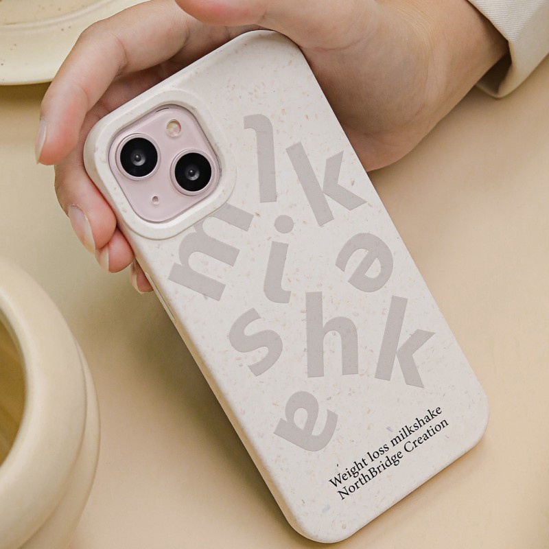 Cocok Untuk Iphone14 Pro Max iPhone Phone Case Ramah Lingkungan Degradable Phone Case Kamera Perlindungan Tahan Guncangan Kompatibel Dengan iPhone 13 13pro 13prm iPhone 11 7Plus 8Plus Xr XS 12 Pro Max Casing Ponsel