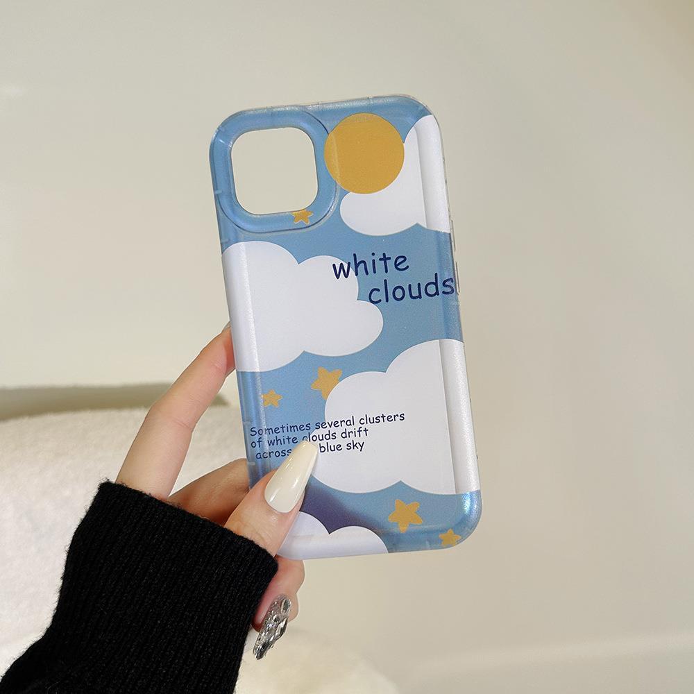 Cocok Untuk Iphone14 Pro Max iPhone Phone Case Airbag Protection Phone Case Kamera Tahan Guncangan Kompatibel Dengan Iphone13 13prm iPhone 11 7Plus 8Plus Xr XS 12 Pro Max 12mini 13mini Phone Case