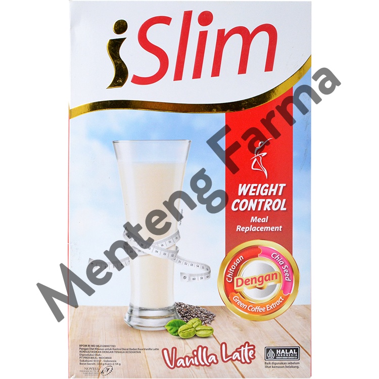 I Slim Vanilla Latte 324 Gr (6 Pcs) - Susu Diet Pengganti Makan