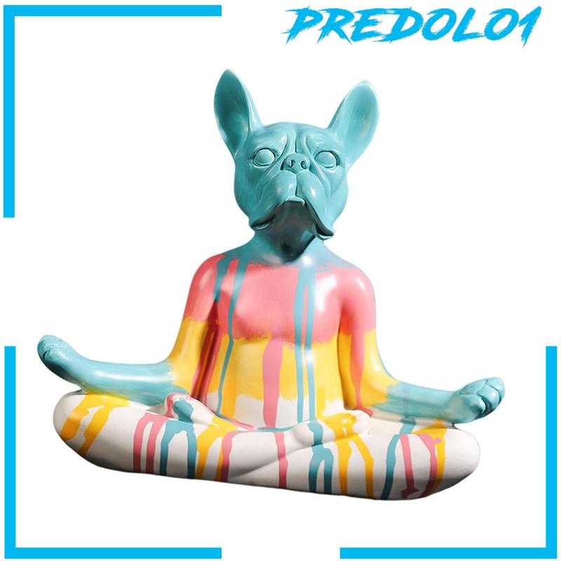 [Predolo1] Patung Patung Yoga Pose Statue Untuk Rak Buku Desktop Cabinet