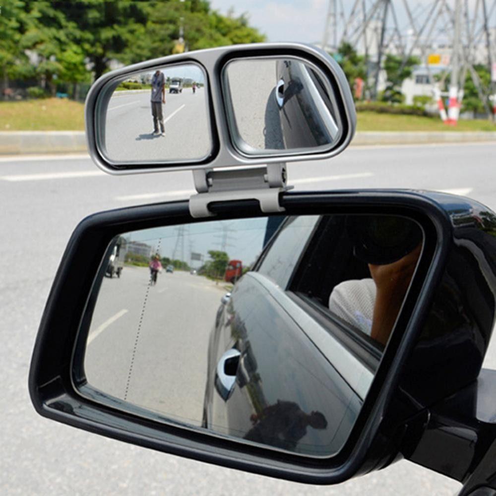 POPULAR Blind Spot Mirror HD Kaca Rotatable 360derajat Cermin Samping Mobil