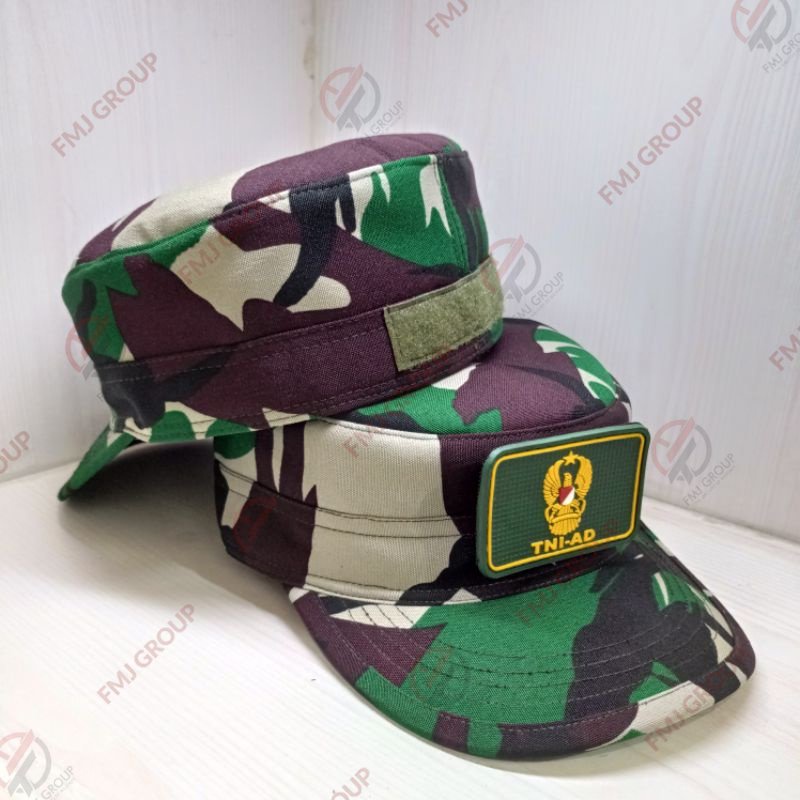 Topi Komando Loreng Malvinas Velbed / Topi Loreng TNI