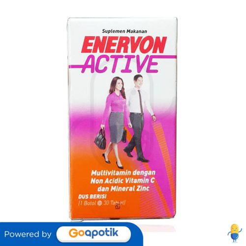 Enervon Active Botol 30 Tablet