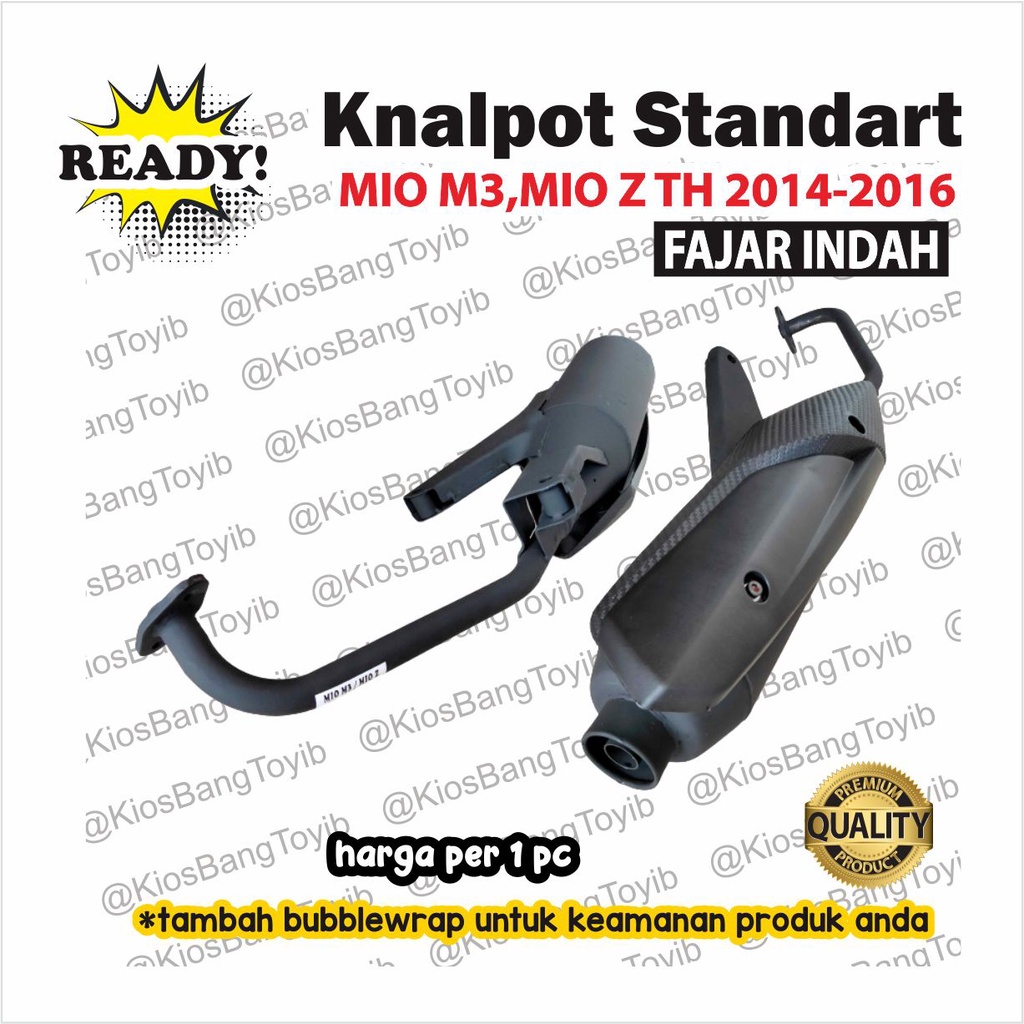 Knalpot Standart ORI Yamaha Mio M3 Mio 2014-2016 (FAJAR INDAH)