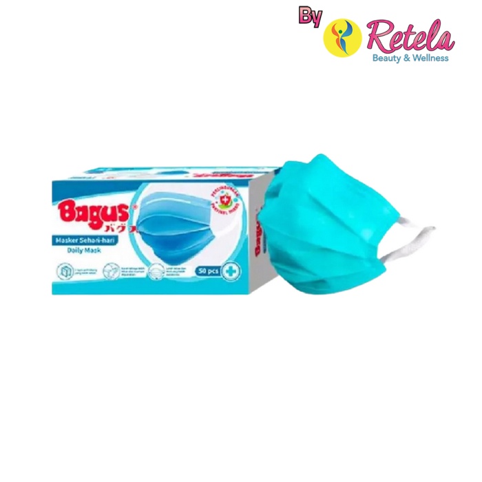 BAGUS DAILY MASK 3PLY 50PC