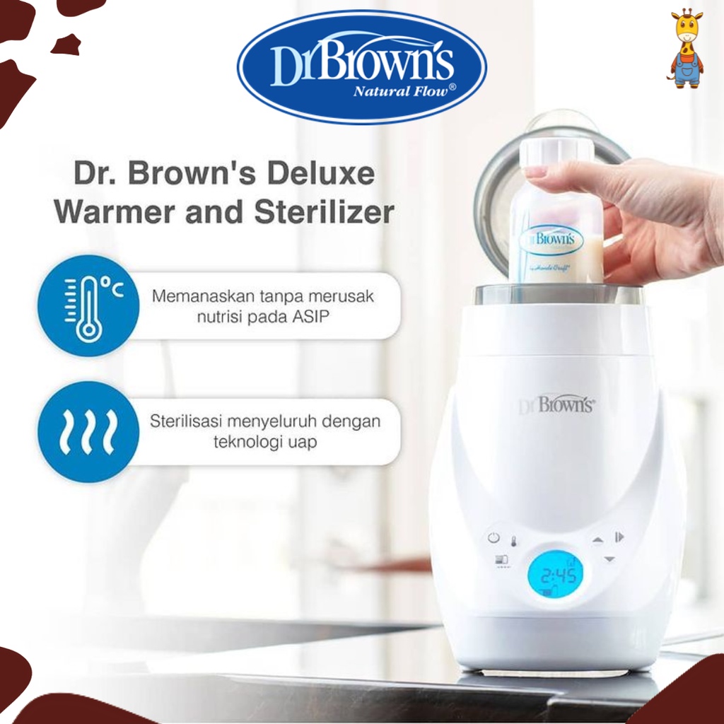 Dr. Browns Deluxe Electric Bottle&amp;Food Warmer&amp;Sterilizer AC148