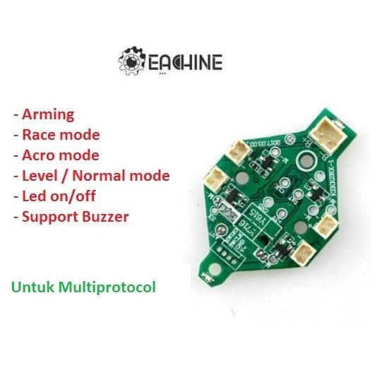 Eachine E011 Receiver Board Race mode, acro, normal u/ multiprotocol