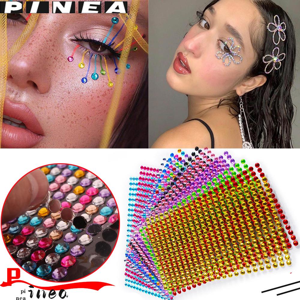 504Pcs / Sheet 3D Nail Sticker Rhinestone Accent For DIY Nail Art Decoration