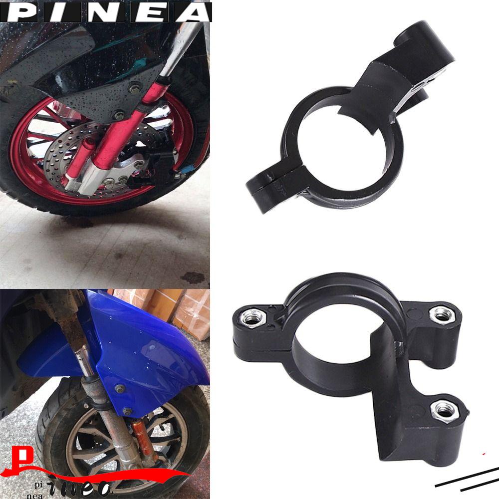 Spakbor Motor Nanas Tetap Universal Ekstensi Aksesoris Motor Mudah Tetap Braket Plat Penahan Air