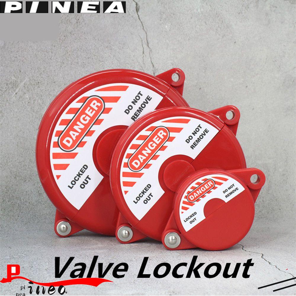 Kunci Pengaman Piringan Pengunci Klep Nanas Tangki Silinder Gas Gate Valve Lockout Botol Ball Master Lock