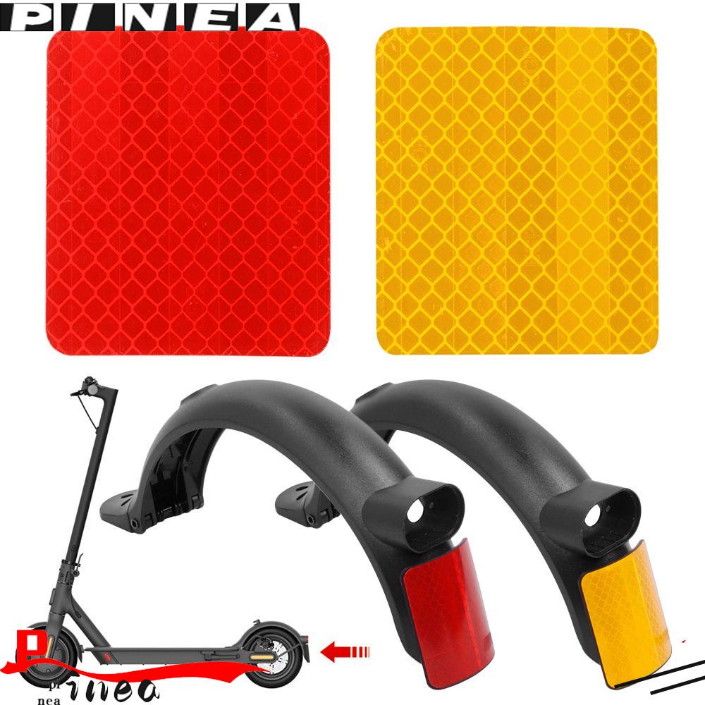 Nanas 1/2pcs Scooter Reflektif Stiker Aksesoris Skateboard Fenders Peringatan Untuk Xiaomi M365 &amp; Pro2 Scooter Elektrik Stickers