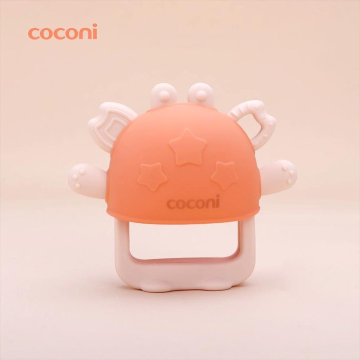 COCONI Bracelet Crab Teether | Gigitan Mainan Gelang Bayi Kepiting