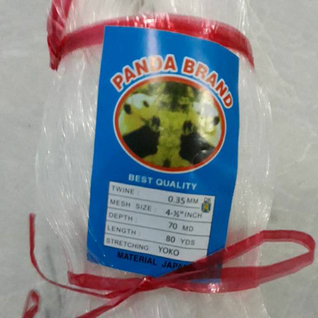 JARING IKAN SENAR NELAYAN 4,5 INCHI 0.35 70/80 YOKO jaring murah