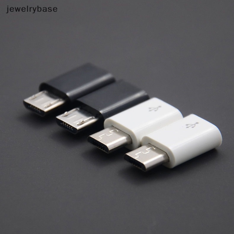 [jewelrybase] 1pcs Konektor Konverter Tipe C Female To Micro USB Male Untuk Ponsel Android Adapter Butik