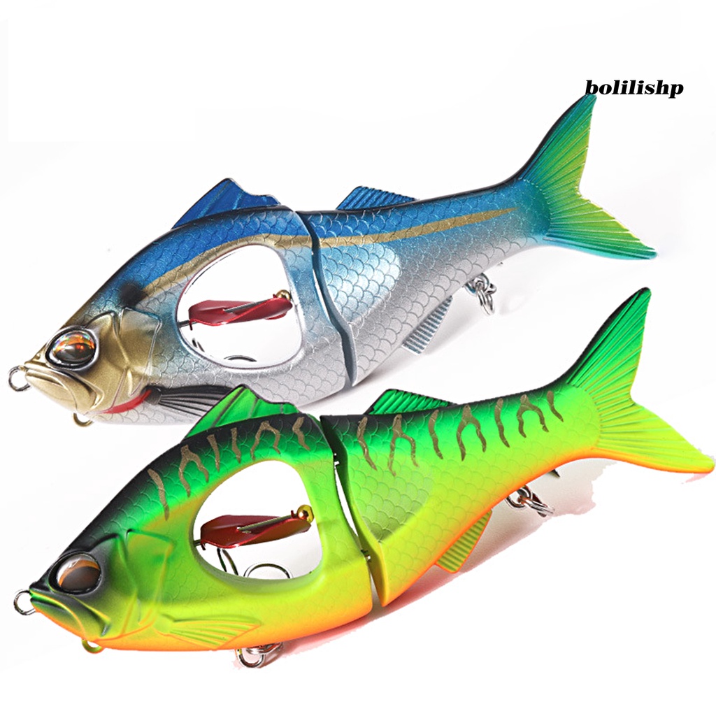 Bo-memancing Umpan Tenggelam Bentuk Hidup Swimbait Tahan Air Pengerjaan Halus Crankbait Baling-Baling Gaya Renang Alami Putar 360derajat Keras Memancing Umpan Alat Pancing